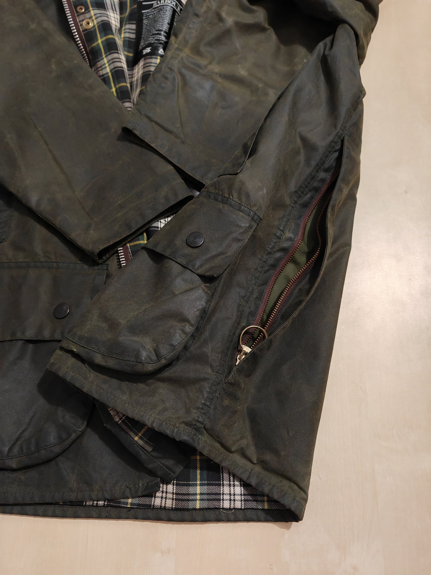 Barbour Beaufort 1995, verde (con interno) - C40/102cm