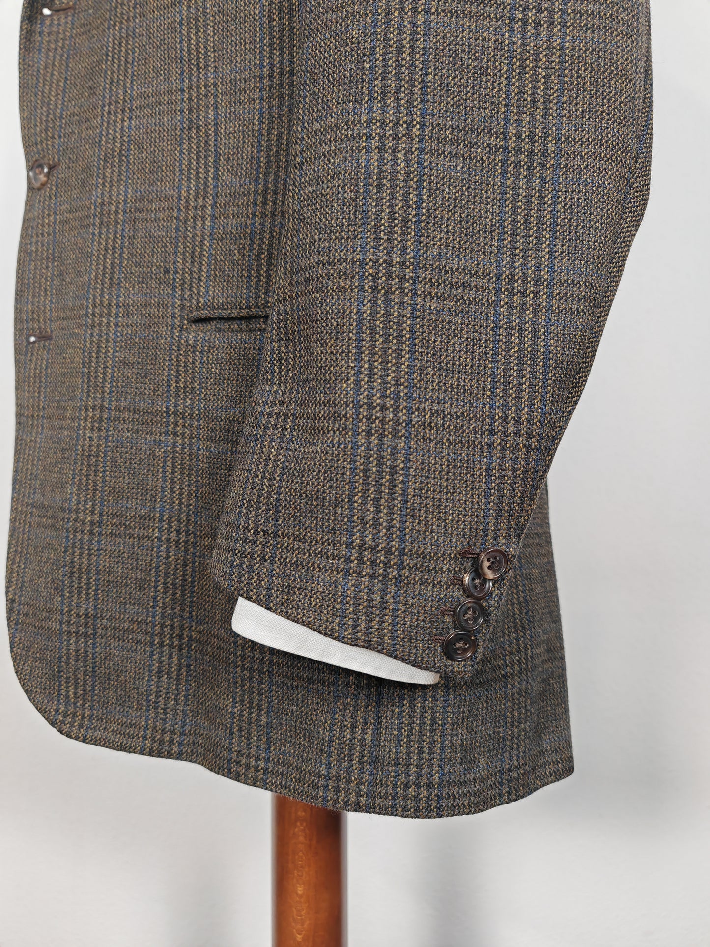 Giacca Burberry in hopsack principe di Galles - tg. 58