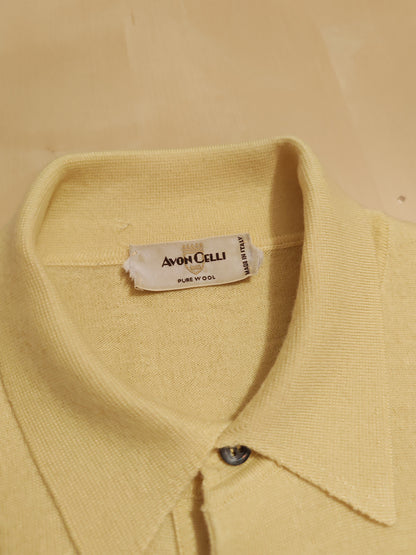 Avon Celli, vintage knitted polo - size M