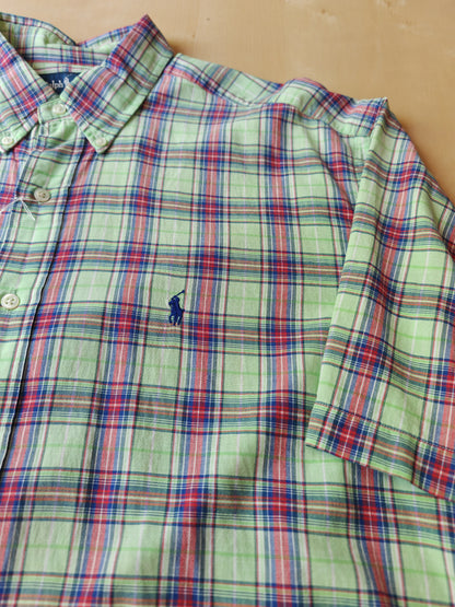 Camicia Ralph Lauren Blake tartan maniche corte - L/XL