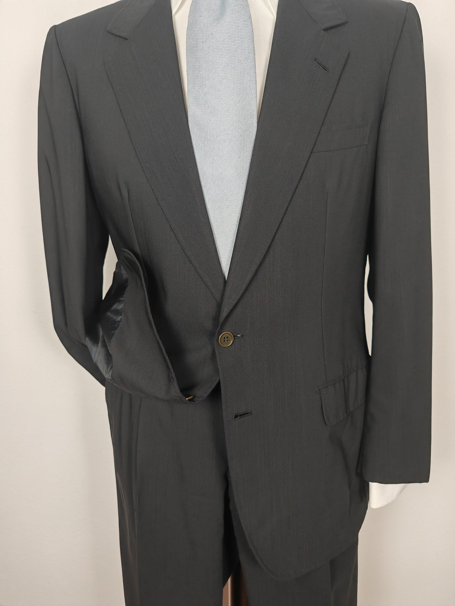 Completo Brioni estivo blu in fresco lana - tg. 50
