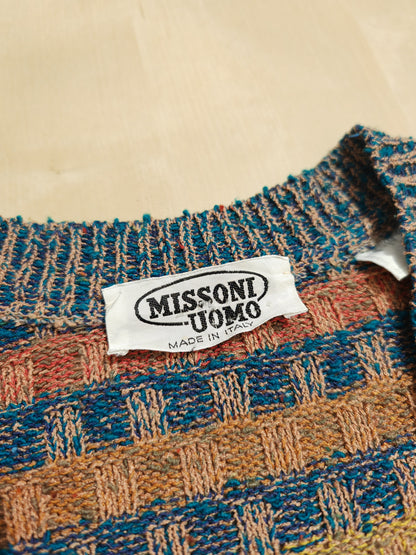 Missoni, vintage sweater in cotton blend - L/XL