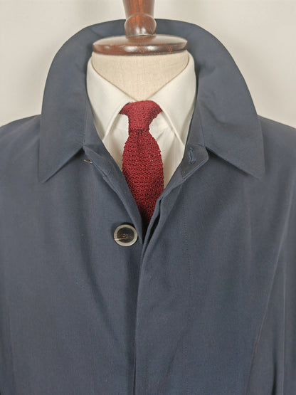 Soprabito Canali in misto seta blu - tg. 50