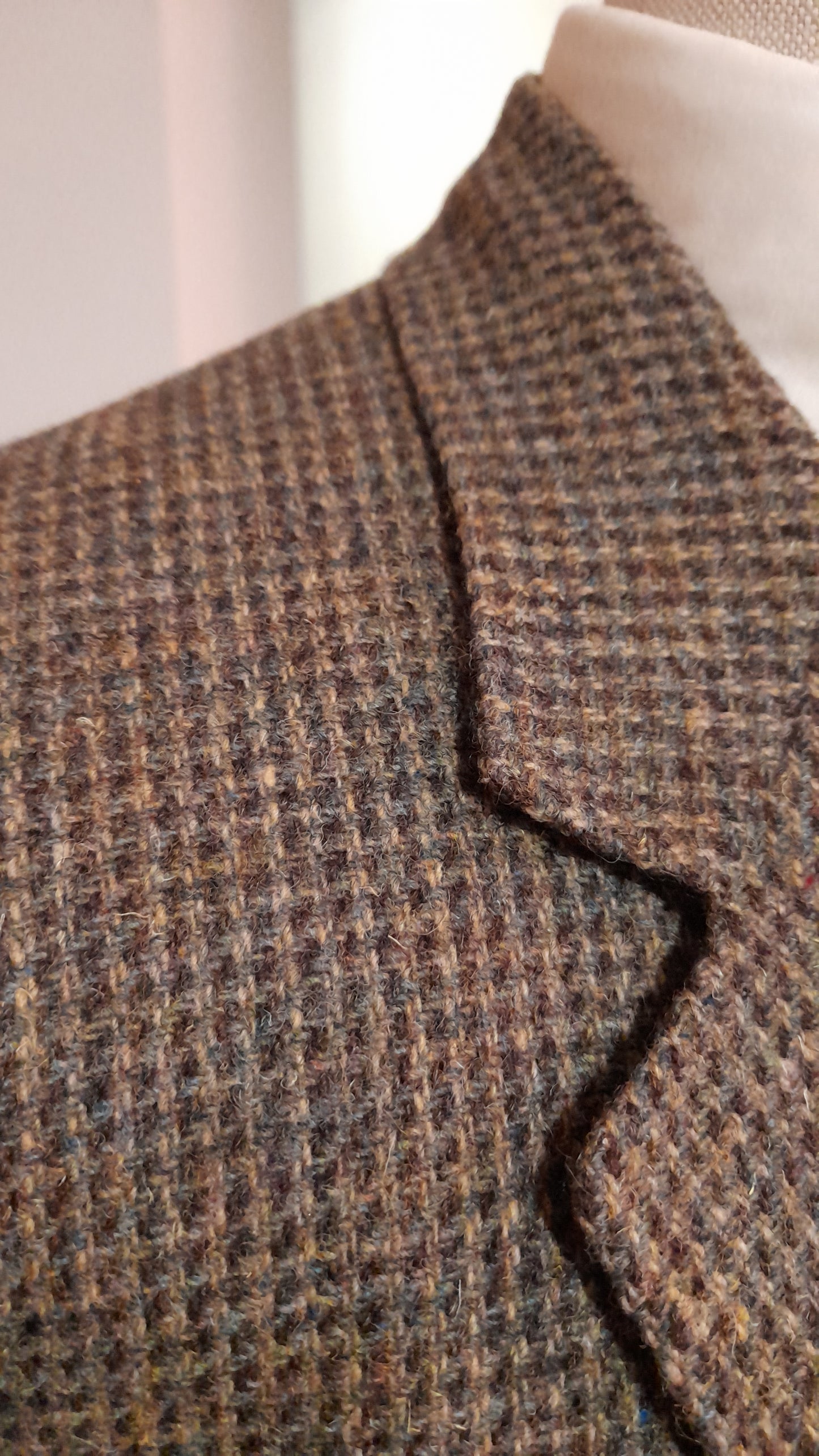 Giacca due bottoni in tweed inglese