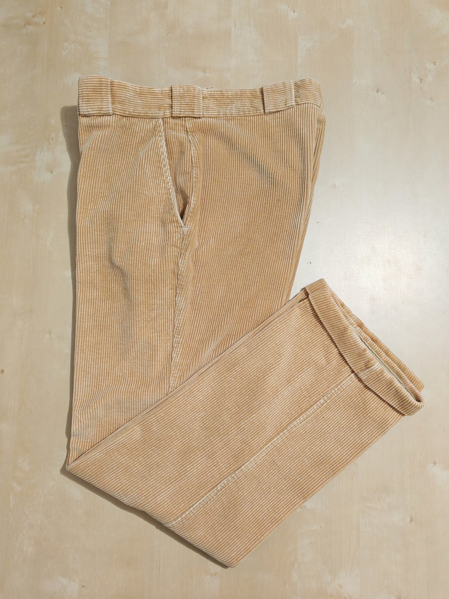 Pantalone Barbour anni '90 in velluto a coste beige - tg. 34 (=48)