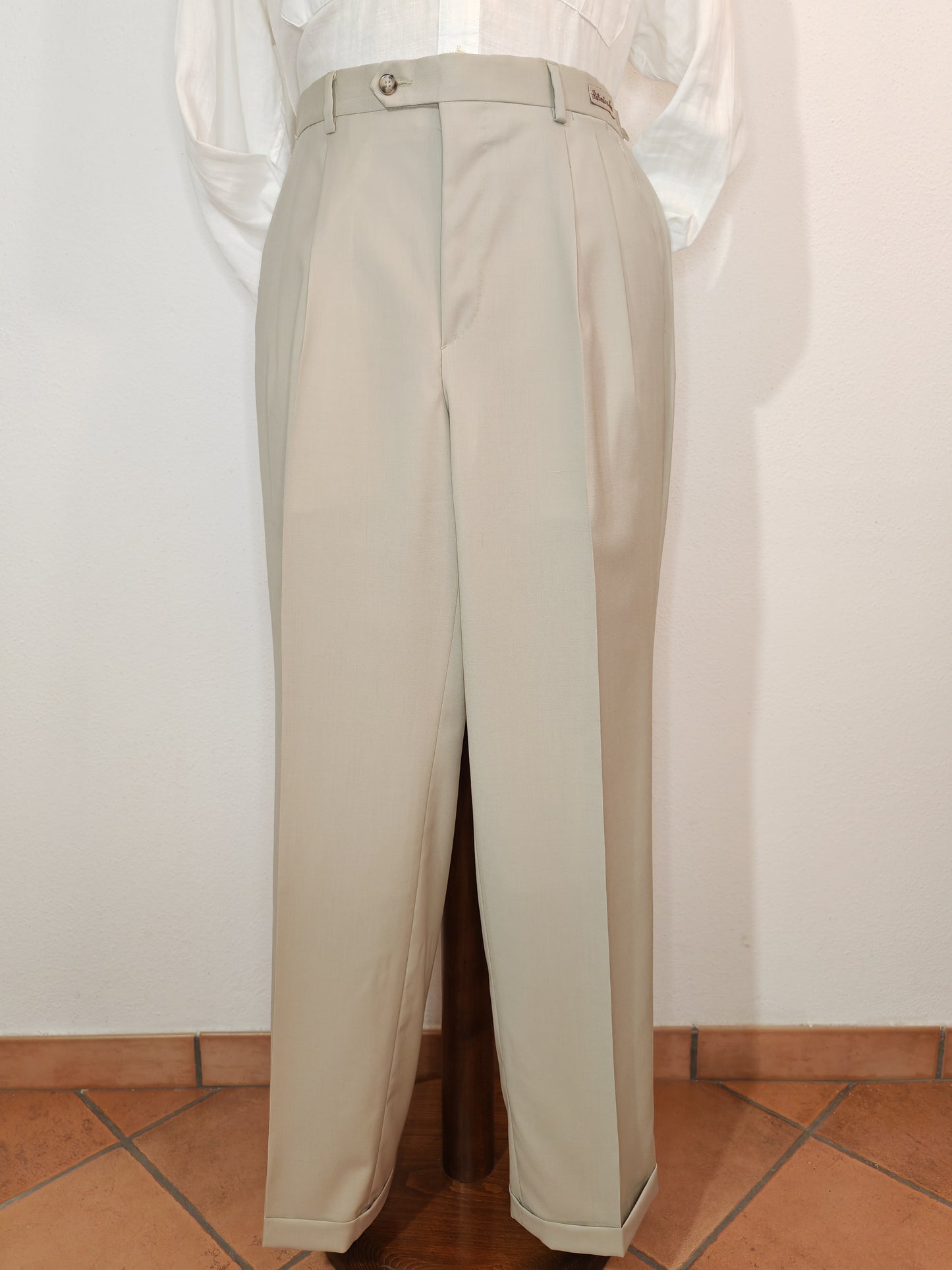 Pantalone in fresco lana (nuovo) - tg. 52