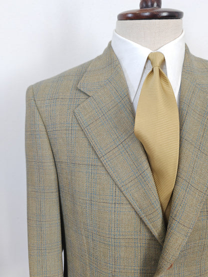 Giacca Ted Lapidus verde salvia in hopsack super twist - tg. 48/50