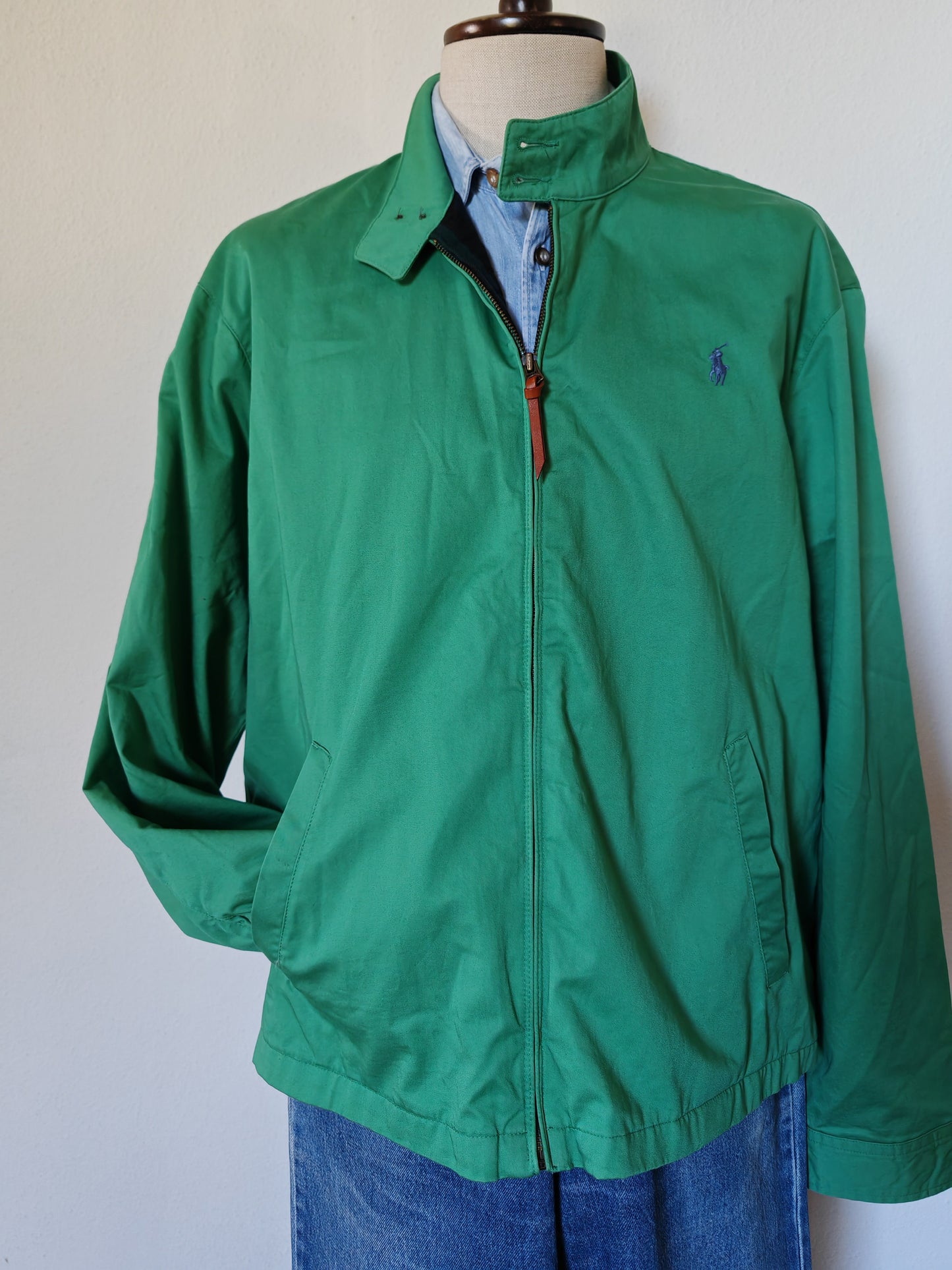 Giubbotto Harrington Ralph Lauren verde - XL