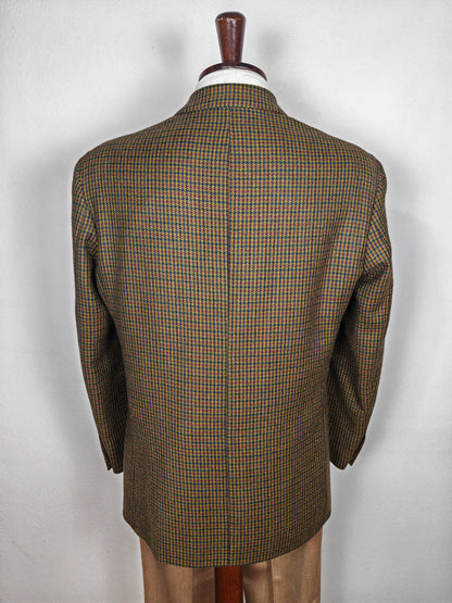 Giacca anni '80 pied-de-poule multicolore - tg. 48/50