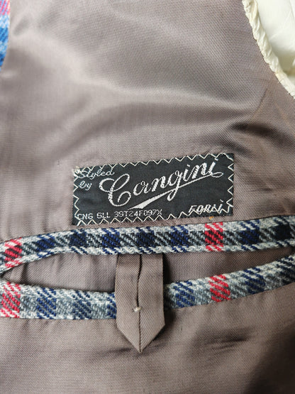 Giacca sartoriale Cangini Forlì, quadri check - tg. 50