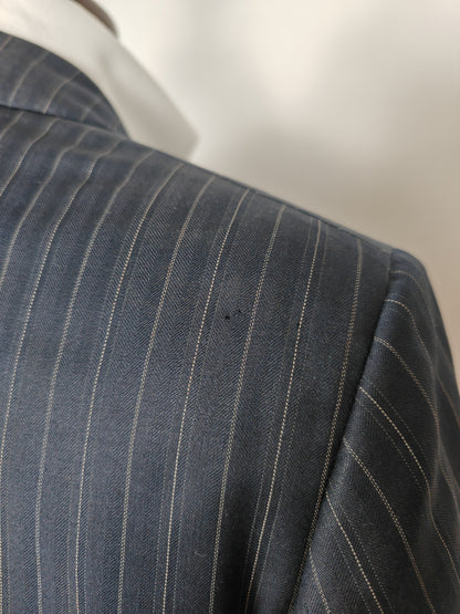 Giacca Pal Zileri blu gessata - tg. 50