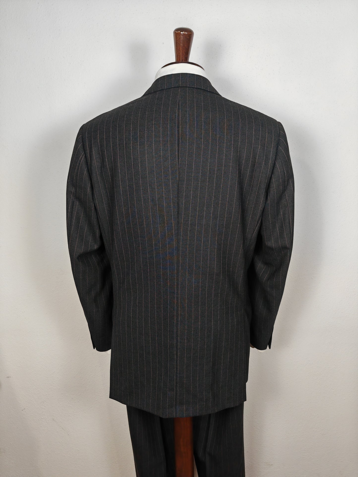 Completo Corneliani CC Collection hopsack gessato - tg. 52