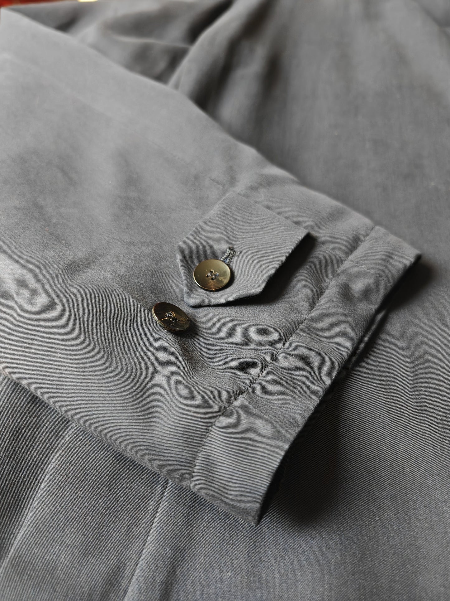 Soprabito Canali in misto seta blu - tg. 50