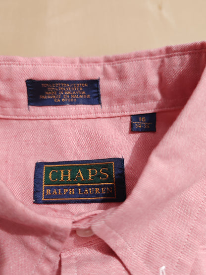 Camicia Chaps Ralph Lauren anni '90 - collo 16 (L)