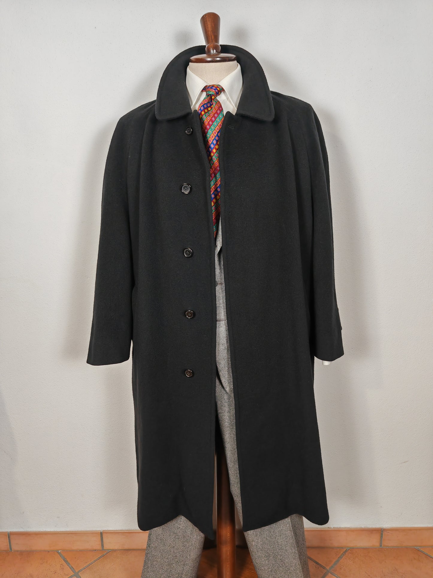 Cappotto raglan Aquascutum in puro cammello - tg. 52