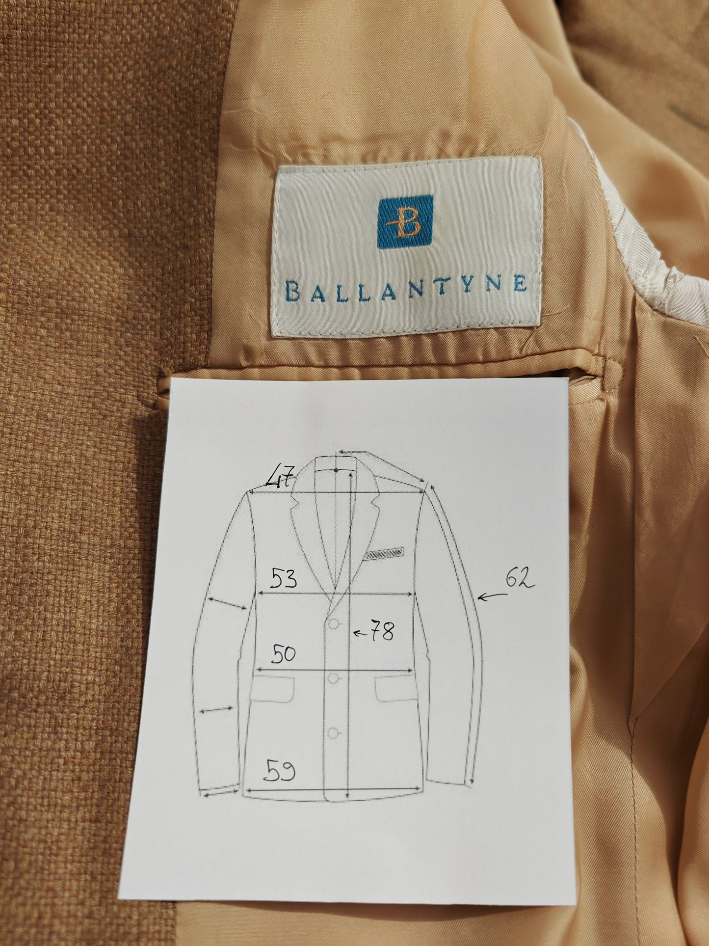 Giacca Ballantyne 100% cashmere a trama aperta - tg. 48