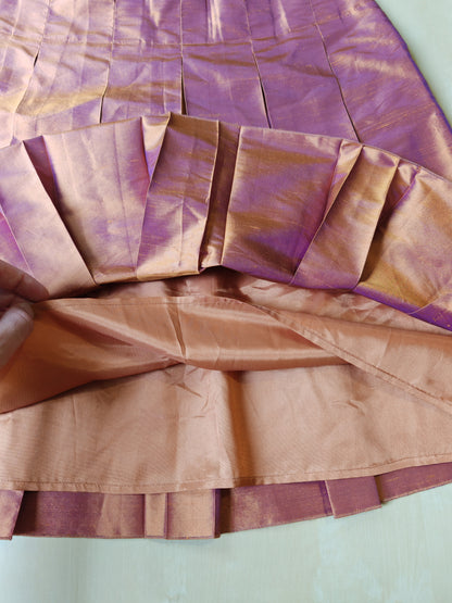 Max & Co., 100% silk pleated skirt