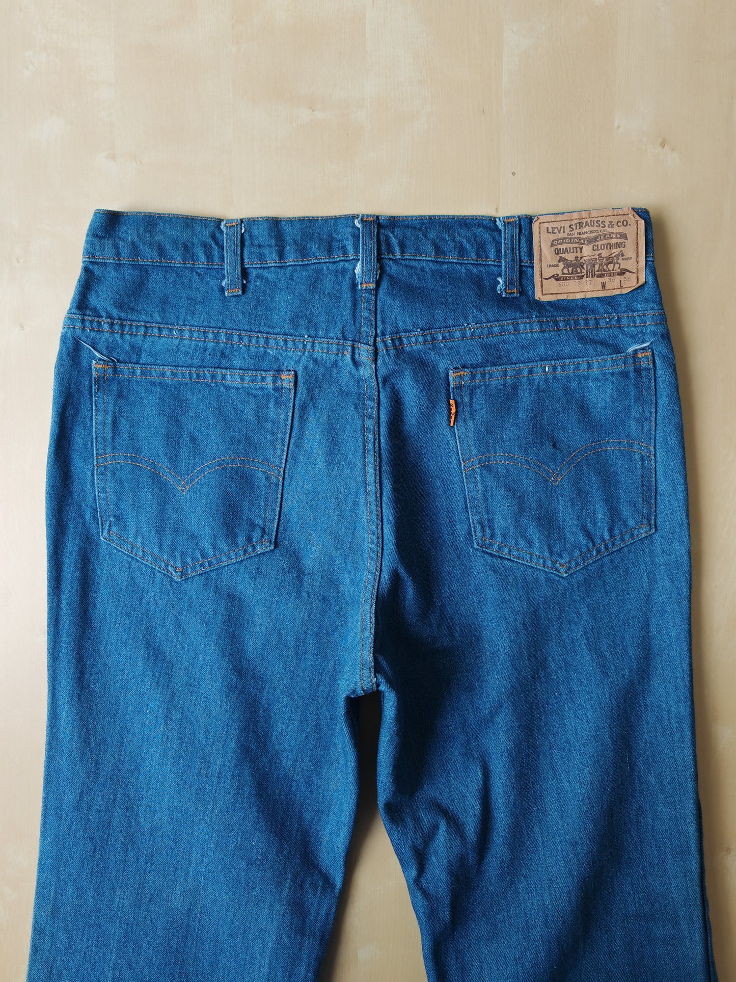 Levi's 630 02 "orange tab" 1979 - tg. 48