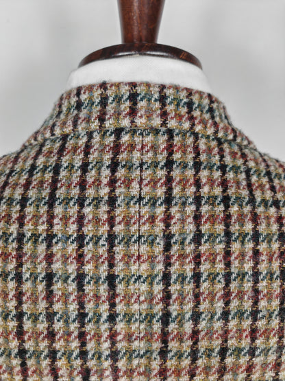 Giacca anni '80 in tweed pied-de-poule - tg. 50