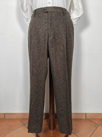 Pantalone in tweed tipo Donegal - tg. 50