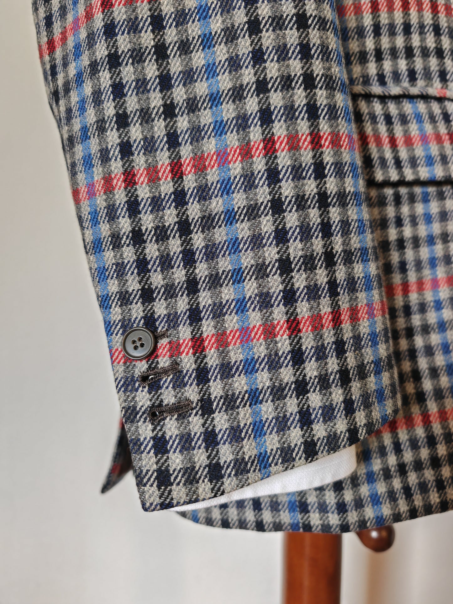 Giacca sartoriale Cangini Forlì, quadri check - tg. 50