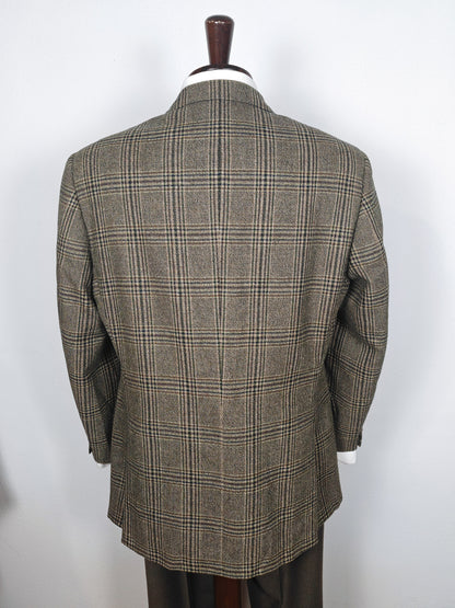 Giacca principe di Galles Ermenegildo Zegna in lana e mohair - tg. 52