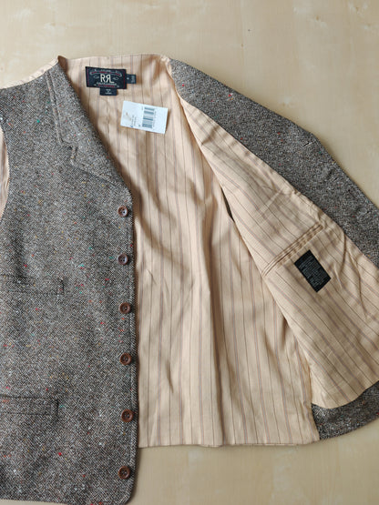 Panciotto Ralph Lauren Double RL in donegal tweed - M