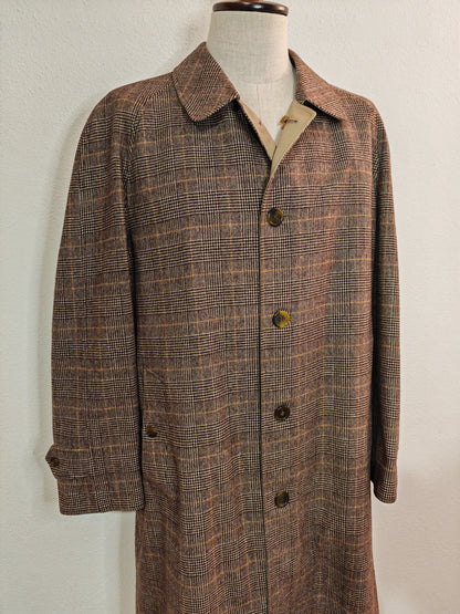 Cappotto + trench Burberrys reversibile anni '80/'90 - tg. 50