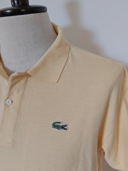 Polo Lacoste giallo pastello 4 (M)