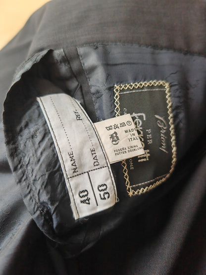 Completo Brioni estivo blu in fresco lana - tg. 50