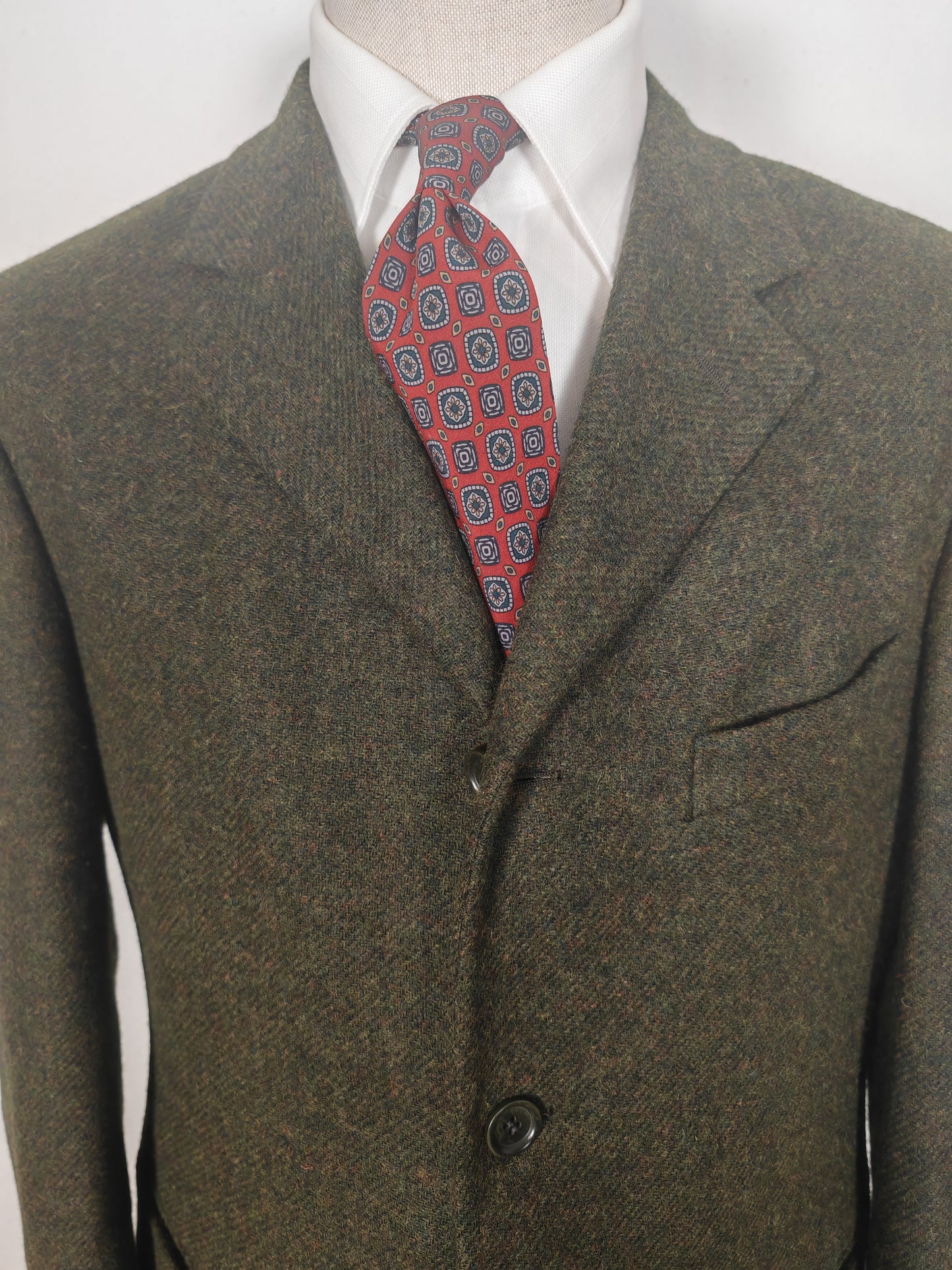 Giacca Pal Zileri in Yorkshire Tweed inglese Abraham Moon - tg. 52