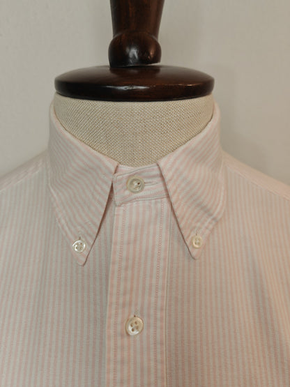 Camicia Ralph Lauren Oxford righe rosa - 15 1/2 (M/L)