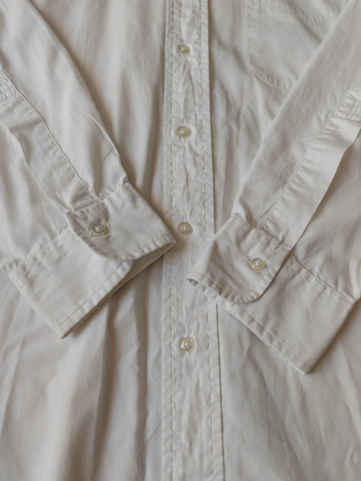 Camicia Brooks Brothers bianca vintage made in USA - 15 1/2