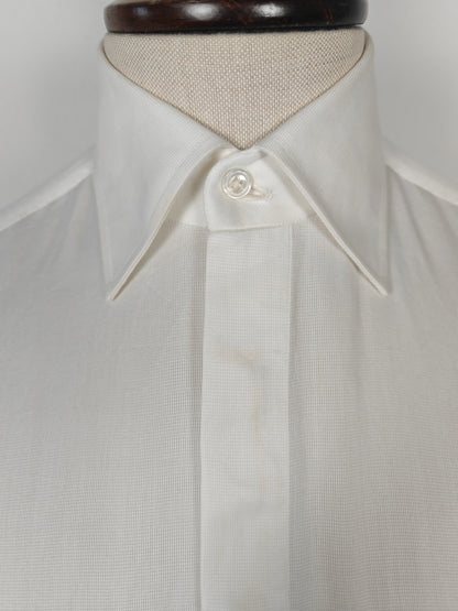 Camicia Finamore Napoli con polsino francese - tg. S collo 38