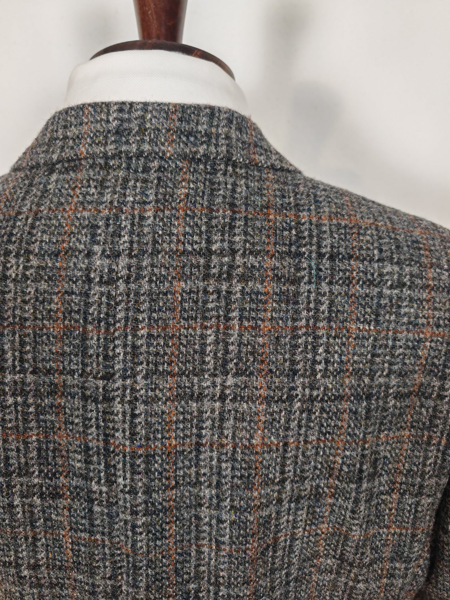 Giacca in Harris Tweed anni '80 - tg. 54 con drop basso