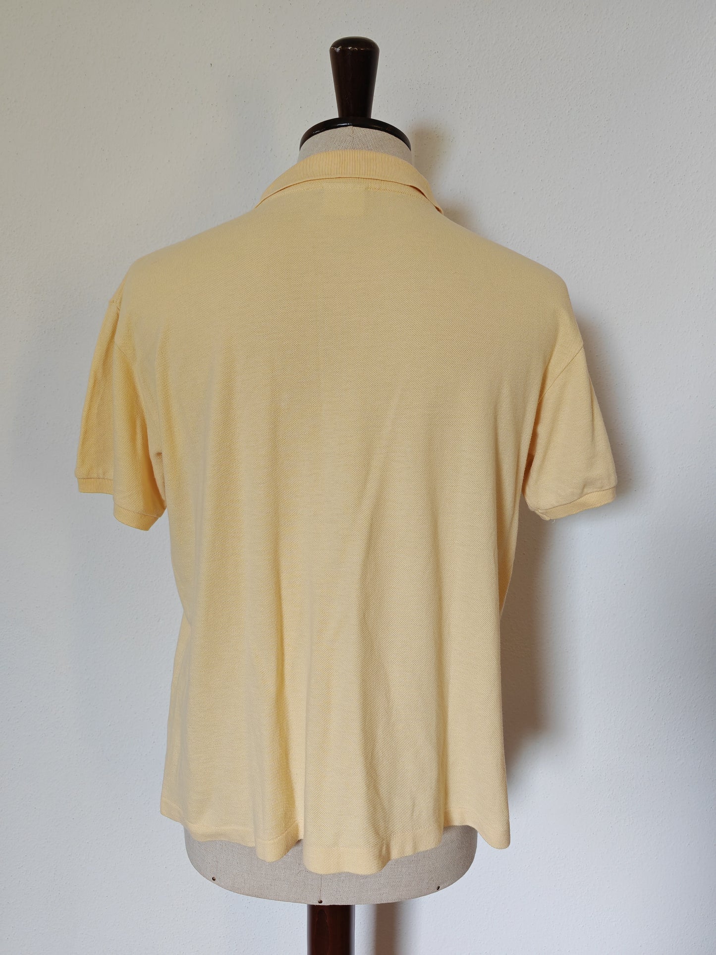 Polo Lacoste giallo pastello 4 (M)