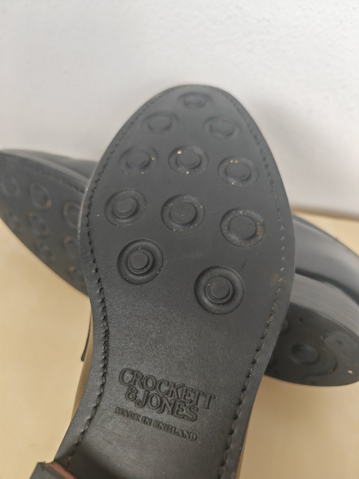 Crockett & Jones Sydney penny loafer fondo gomma - 10 UK