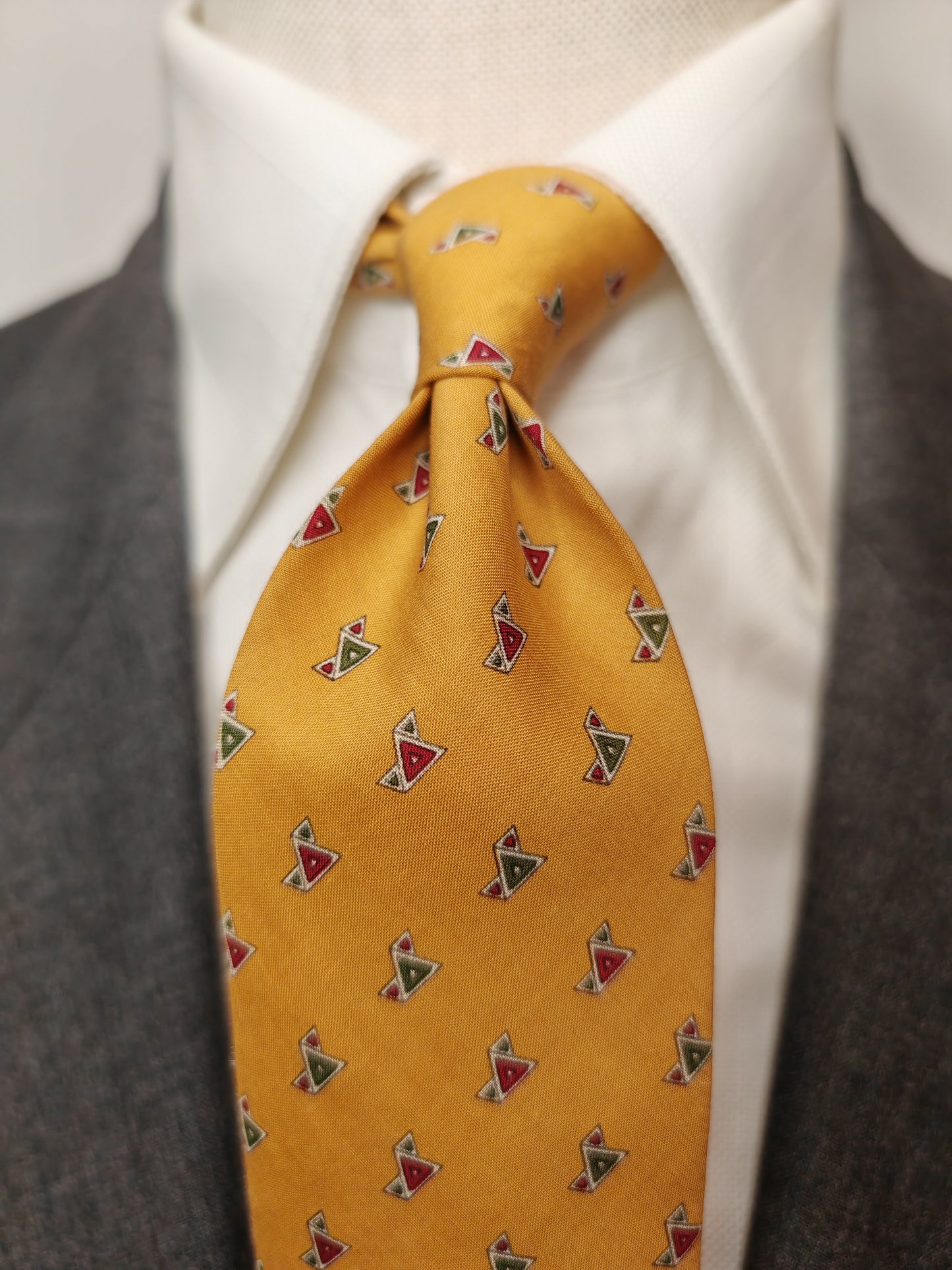 Giorgio Armani vintage cotton tie 