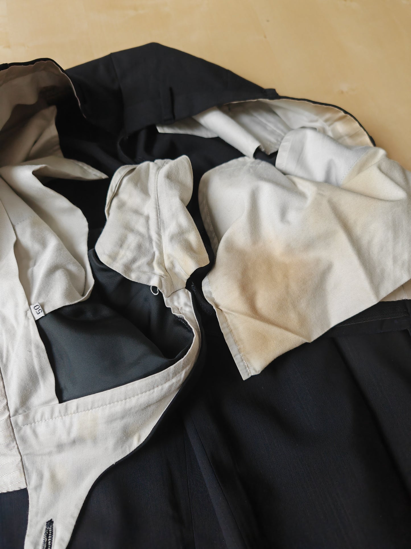 Completo Brioni estivo blu in fresco lana - tg. 50