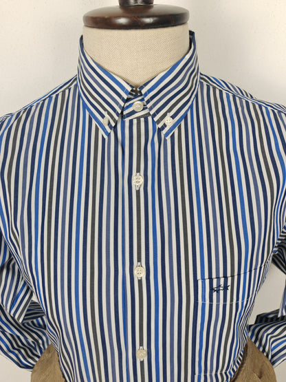 Camicia Paul & Shark a righe blu - collo 42 (L)