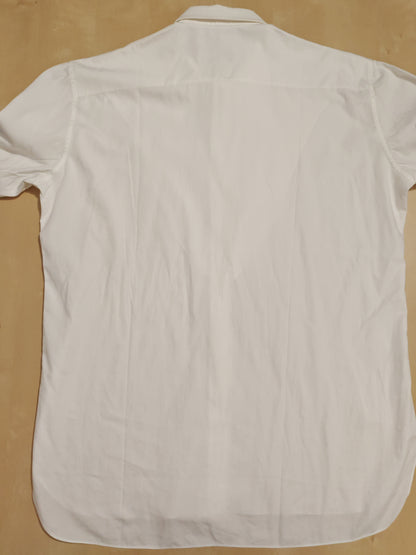 Camicia da smoking anni '70 con collo italiano - tg. M collo 40