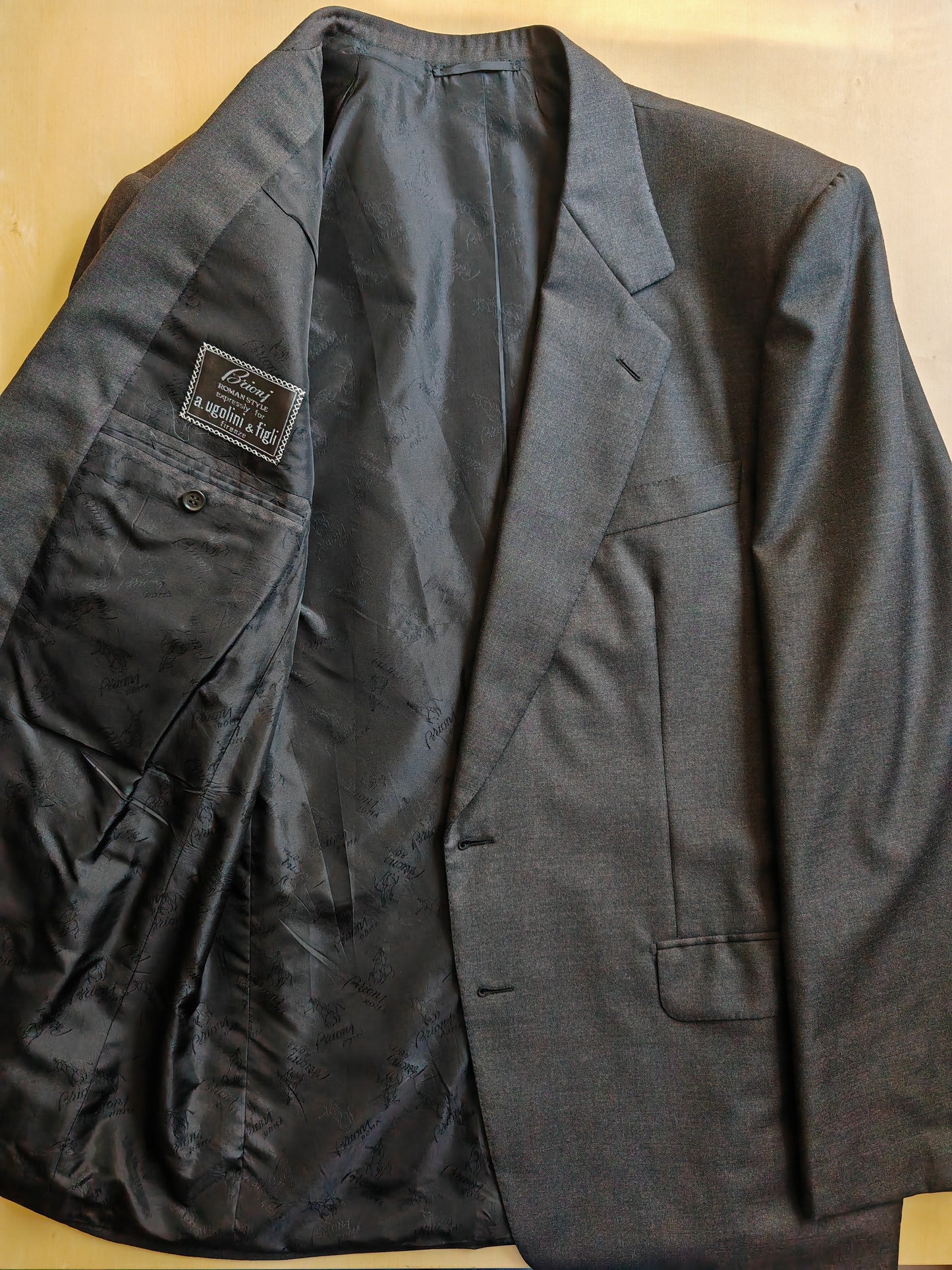 Completo Brioni antracite - tg. 52/54