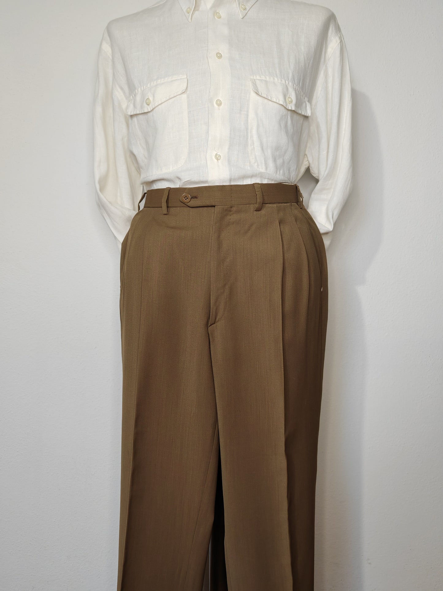 Pantalone Brioni vintage frescolana - tg. 50