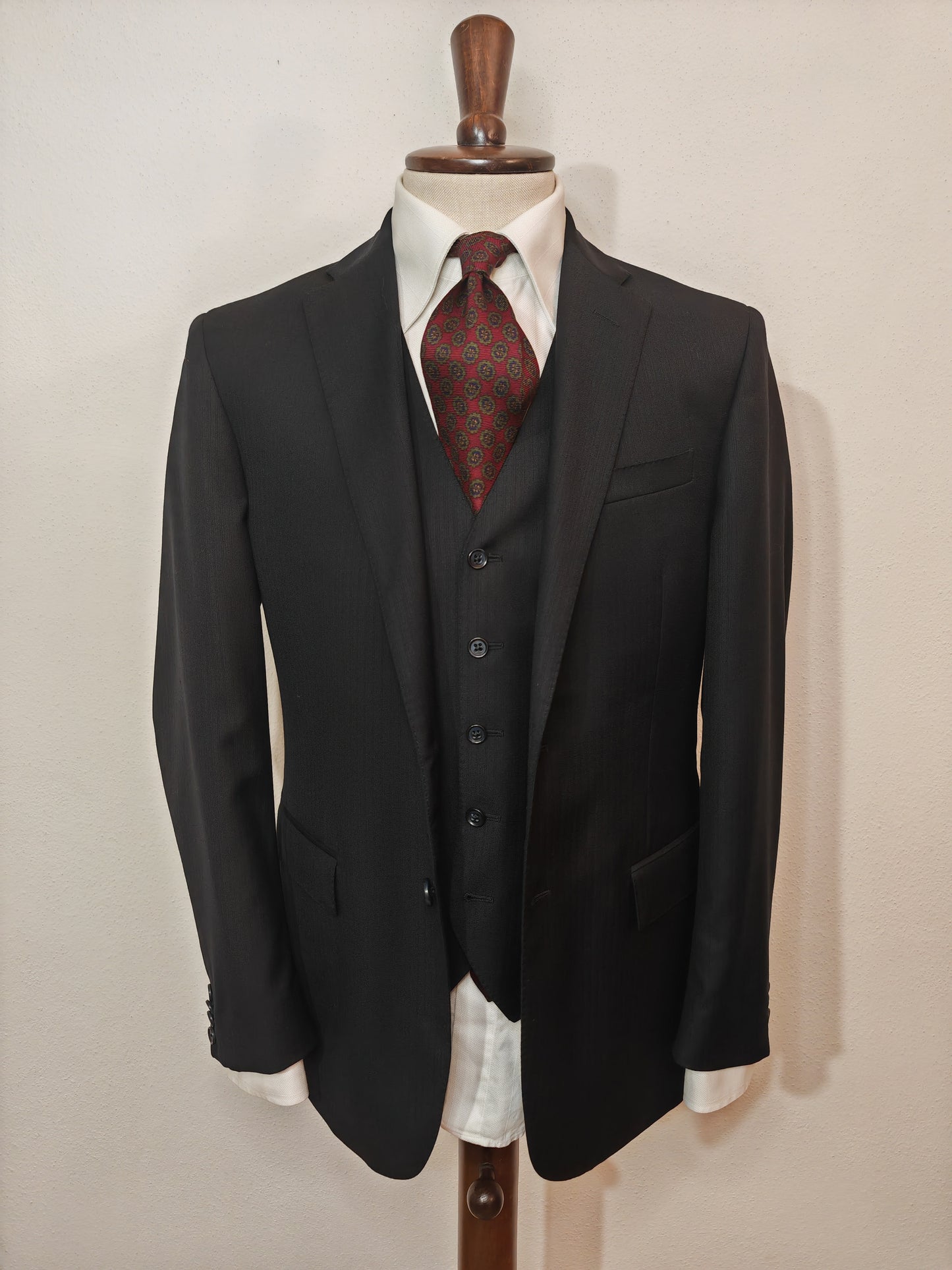 Giacca + panciotto Corneliani blu notte - tg. 50