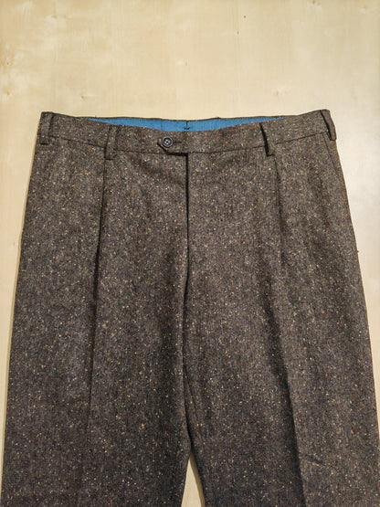 Pantalone in tweed tipo Donegal - tg. 50