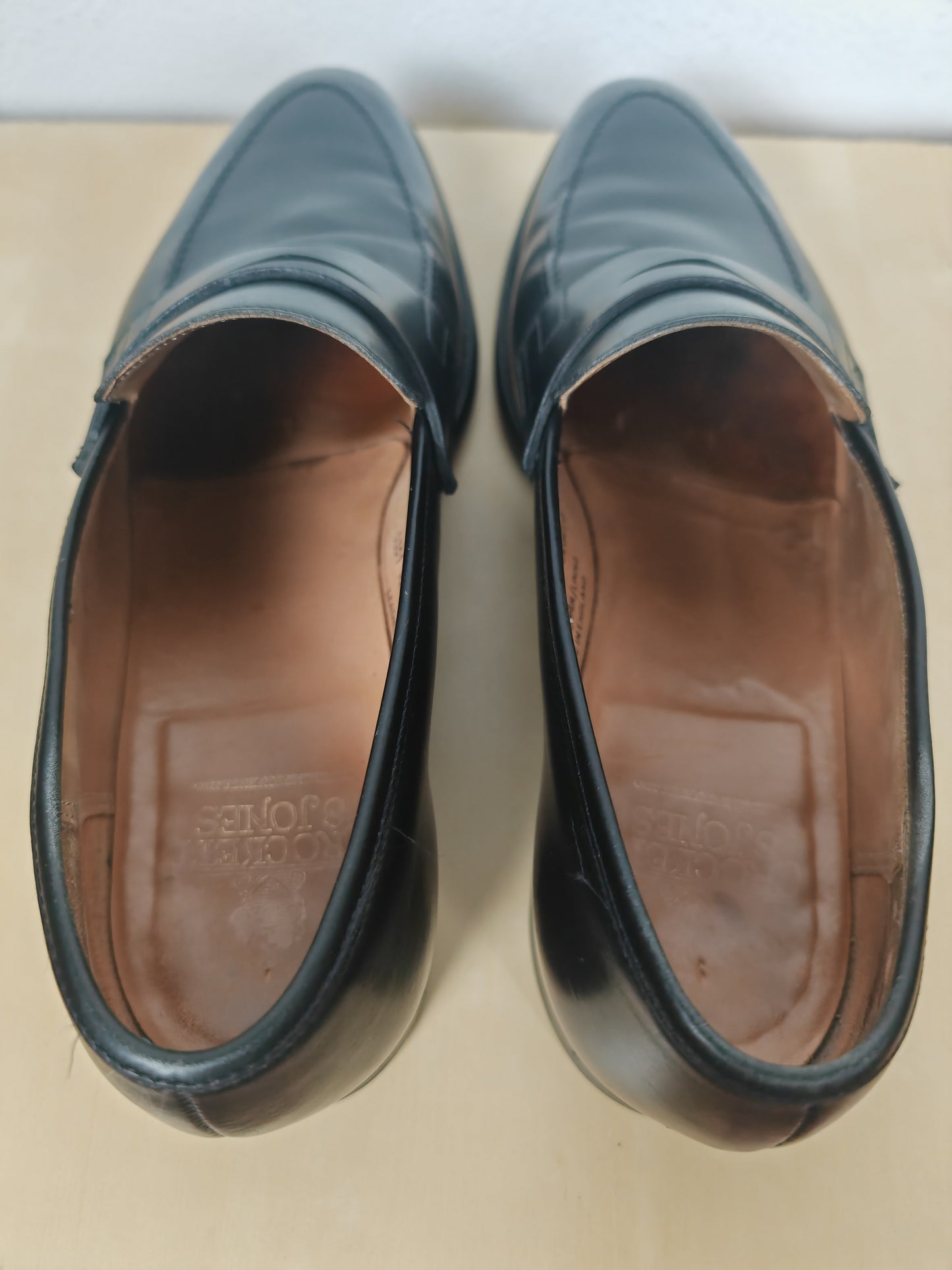 Crockett & Jones Sydney penny loafer fondo gomma - 10 UK