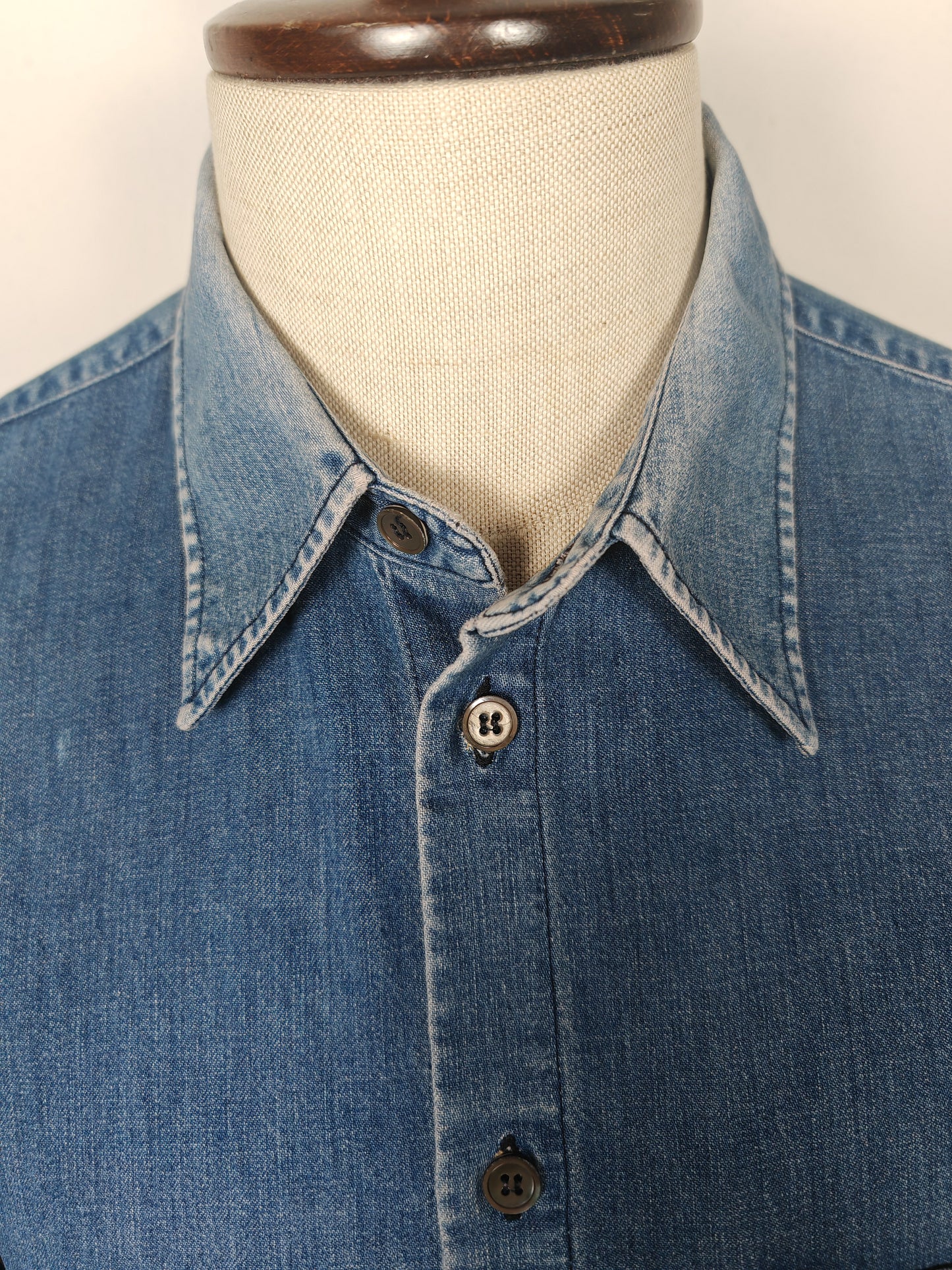 Camicia in denim Helmut Lang vintage anni '90 - L