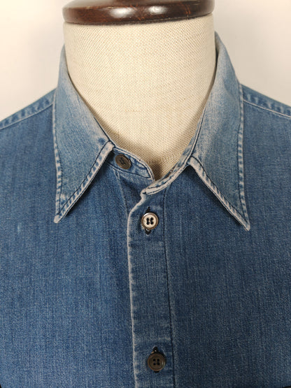 Camicia in denim Helmut Lang vintage anni '90 - L