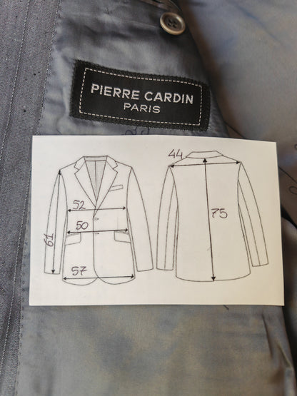 Giacca Pierre Cardin anni '80 in seta shantung - tg. 48