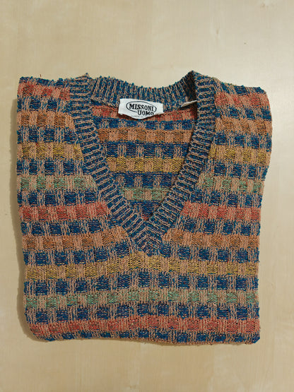 Missoni, vintage sweater in cotton blend - L/XL